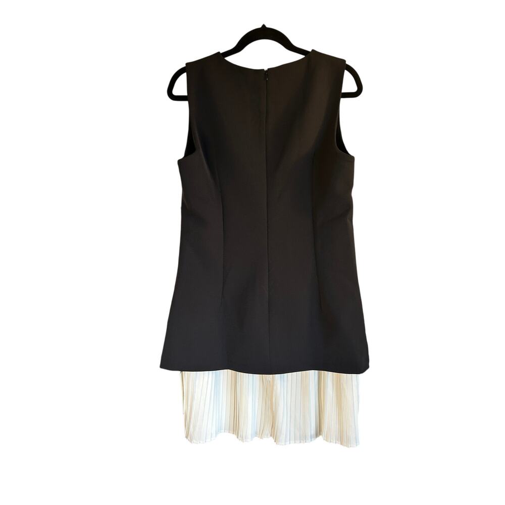 Commense Black Structured Shoulder Bag with Top Handle - Picture 6 of 7